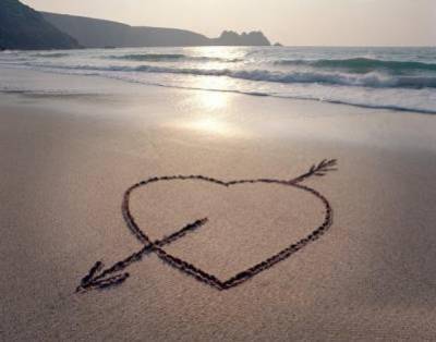 coeur sur la mer