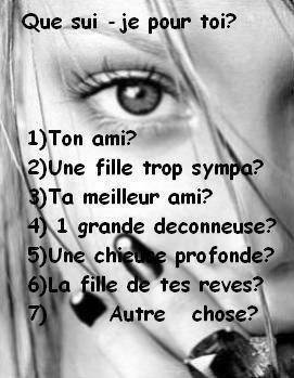 je suis koi pour toi